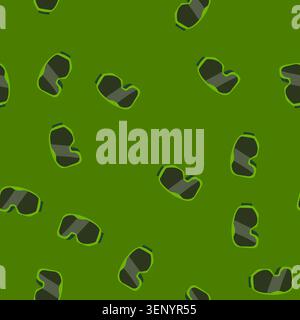 pattern powder googles ski cartoon. snowboarding alpine, resort snowfall, terrain slopes powder googles ski sign. seamless vector illustration Stock Vector