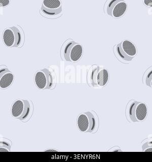 pattern kitchen faucet aerator cartoon. bathroom eco, friendly conservation, environment sustainable kitchen faucet aerator sign. seamless vector illu Stock Vector
