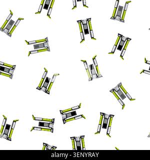 pattern equipment shoe dryer electric cartoon. heat sneakers, dry heater, pair warm equipment shoe dryer electric sign vector Stock Vector