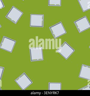 seamless pattern speed 5g modem cartoon. internet technology, data wireless speed 5g modem sign vector Stock Vector