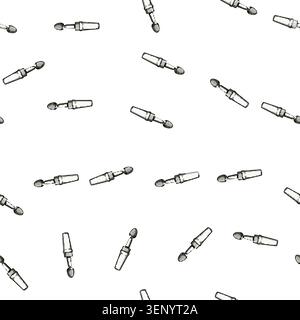 pattern assistive smart spoon cartoon. device ergonomic, adaptive electronic, sensor intelligent assistive smart spoon sign vector Stock Vector
