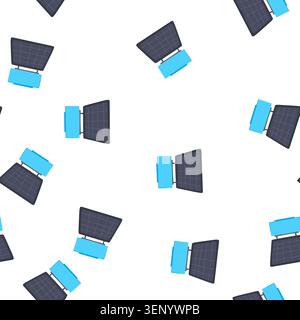pattern heat solar water heater cartoon. collector roof, panel home, system house heat solar water heater sign. seamless symbol vector illustration Stock Vector