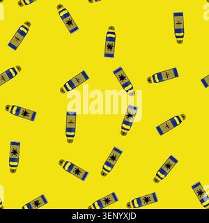seamless pattern insect bug spray color icon vector. insect bug spray sign. isolated symbol illustration Stock Vector