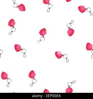 pattern car keychain key cartoon. car keychain key sign vector Stock Vector