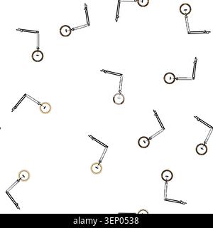 pattern bright light ring cartoon. shiny transparent, magic flare, round motion bright light ring sign vector Stock Vector