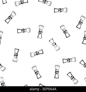 pattern drink ice drip coffee cartoon. drink ice drip coffee sign vector Stock Vector