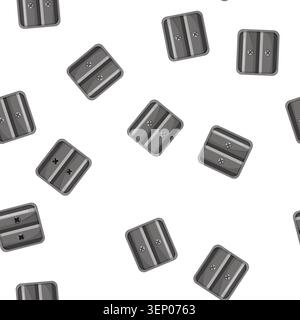 pattern sharpener pencil sharpen cartoon. sharpener pencil sharpen sign vector Stock Vector