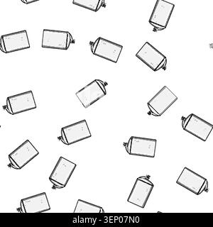 pattern whisky flask alcohol cartoon. splash banner, ad travel, symbol product whisky flask alcohol sign vector Stock Vector