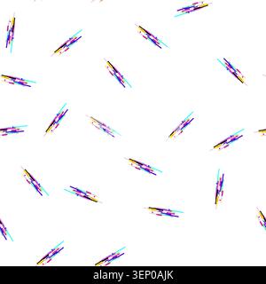 pattern anomaly glitch error cartoon. disruption flaw, issue defect, problem breakdown anomaly glitch error sign vector Stock Vector