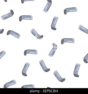 pattern garment steamer portable cartoon. clothes wrinkles, iron wrinkle, free quick garment steamer portable sign. seamless symbol vector illustratio Stock Vector