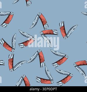 pattern folding pocket knife hand drawn. utility edc, tactical multi, sharp compact folding pocket knife vector sketch illustration Stock Vector