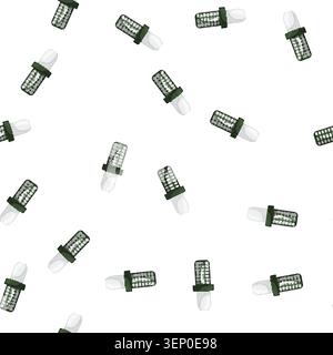 pattern carbon water filter cartoon. carbon water filter sign vector Stock Vector