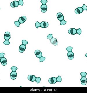 pattern outdoor ski mask cartoon. sport fashion, style accessory, balaclava cover outdoor ski mask sign vector Stock Vector