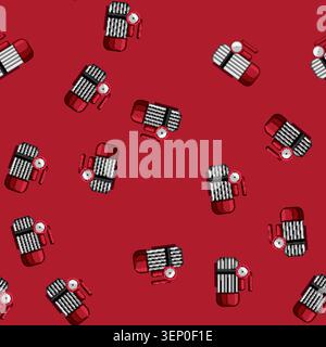 seamless pattern pressure vacuum pump cartoon. condition underwater, compressor worker, mechanic dial pressure vacuum pump sign vector Stock Vector