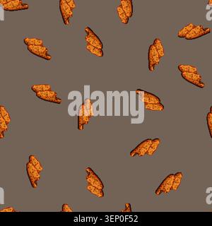 seamless pattern pair man slippers cartoon. footwear bedroom, warm pair man slippers sign vector Stock Vector