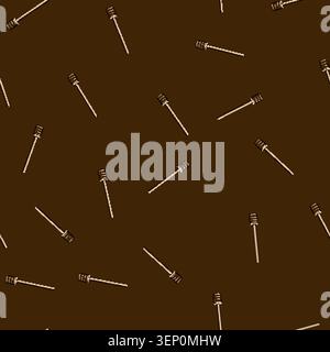seamless pattern nectar honey dipper stick cartoon. pollen propolis, queen worker, drone comb nectar honey dipper stick sign vector Stock Vector