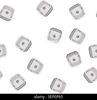 pattern modern sink ceramic cartoon. modern sink ceramic sign vector Stock Vector