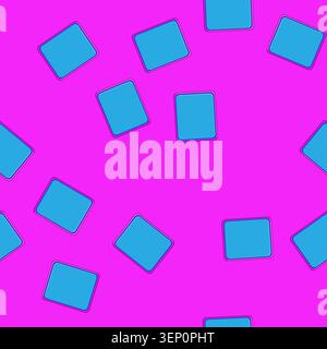 seamless pattern empty mouse pad cartoon. mockup accessory, keyboard button, shape click empty mouse pad sign vector Stock Vector