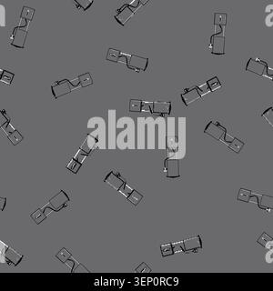 seamless pattern clothes garment steamer cartoon. handheld laundry, wash emblem, repair iron clothes garment steamer sign vector Stock Vector