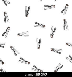 pattern hold clothespin cartoon. fastener clip, hanger wash, airer clothesline hold clothespin sign vector Stock Vector