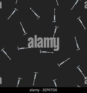 seamless pattern machine electric mop cartoon. home al, household dust, modern industrial machine electric mop sign vector Stock Vector