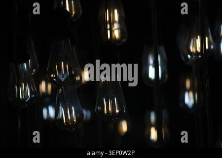 Incandescent Light Bulbs Stock Photo