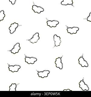 pattern exclamation comic speech bubble cartoon. question strip, graphic novel, artwork character exclamation comic speech bubble sign vector Stock Vector
