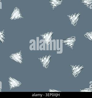seamless pattern twister tornado cartoon. dark funnel, disaster destruction, cloud thunderstorm twister tornado sign vector Stock Vector