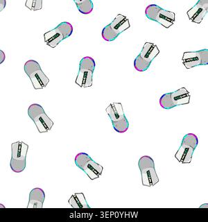 pattern r game mouse cartoon. pc keyboard, computer accessories, video pixel r game mouse sign vector Stock Vector