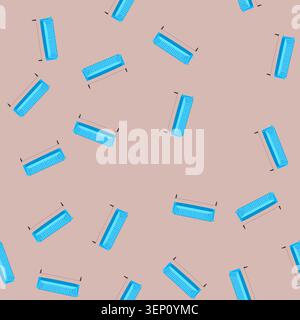 pattern durable couch leather cartoon. luxury comfort, stylish elegant, classic rustic durable couch leather sign. seamless vector illustration Stock Vector