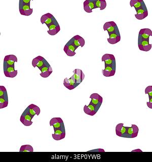 pattern laces shoe cleaning cartoon. suede leather, scrub wipe, protect deodorize laces shoe cleaning sign. seamless symbol vector illustration Stock Vector