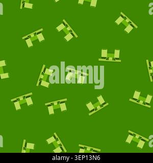 pattern calendar desk organizer cartoon. view top, office home, agenda computer calendar desk organizer sign. seamless vector illustration Stock Vector