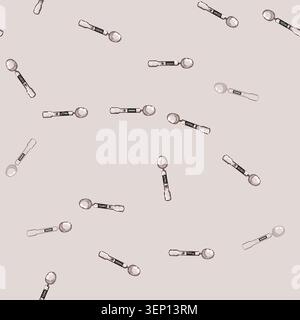 seamless pattern innovation smart spoon cartoon. kitchen gadget, utensil eating, assistive device innovation smart spoon sign vector Stock Vector