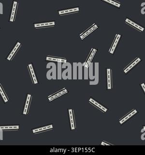 seamless pattern device usb hub cartoon. cable data, technology connection device usb hub sign vector Stock Vector