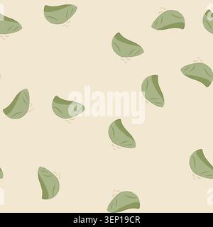 pattern hat beret cartoon. accessory style, headwear chic, trendy wool hat beret sign. seamless vector illustration Stock Vector