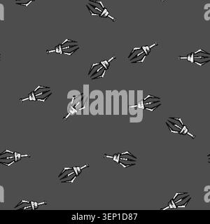seamless pattern grab claw machine cartoon. arm cabinet, carnival mechanical, vending chance grab claw machine sign vector Stock Vector