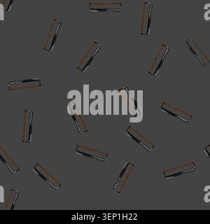 seamless pattern board desktop memory cartoon. hardware motherboard, chip service board desktop memory sign vector Stock Vector