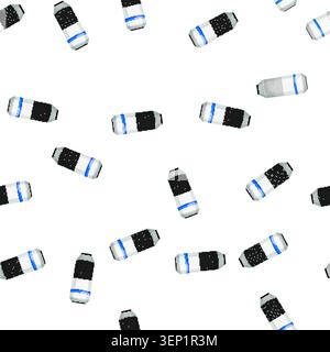pattern purifer ionizer air cartoon. purifer ionizer air sign vector Stock Vector