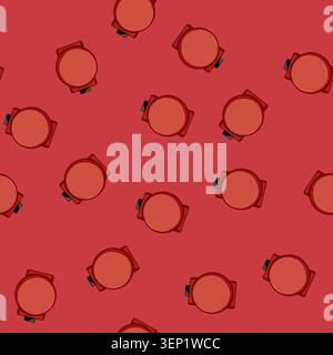 seamless pattern reservoir plastic tank cartoon. factory oil, gallon rain, plant canister reservoir plastic tank sign vector Stock Vector