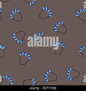 seamless pattern jewelry beads necklace cartoon. gras party, choker girl, accessories beautiful jewelry beads necklace sign vector Stock Vector