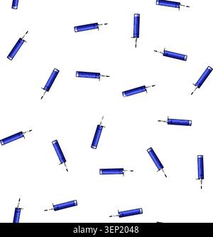 pattern Industrial silicone sealant tube providing adhesion and sealing for home construction, repair, and diy projects, essential for various buildin Stock Vector