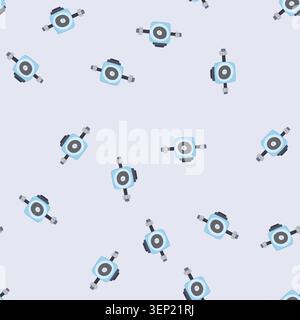 pattern pressure water circulation pump cartoon. efficiency motor, impeller plumbing, installation maintenance pressure water circulation pump sign. s Stock Vector