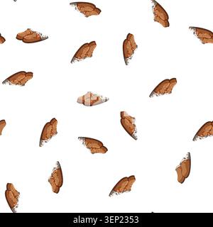 pattern shoes man slippers cartoon. home comfortable, male pair shoes man slippers sign vector Stock Vector