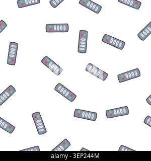 pattern footrest medical bed control cartoon. siderails lock, brake castors, manual electric footrest medical bed control sign. seamless symbol vector Stock Vector