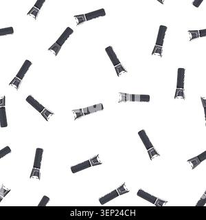 pattern electroshock taser gun cartoon. army machine, pistol sniper, fire crime electroshock taser gun sign vector Stock Vector