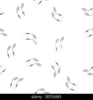 pattern plastic shoe dryer electric cartoon. hygiene footwear, service domestic, device wire plastic shoe dryer electric sign. seamless symbol vector Stock Vector