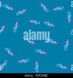 pattern blaster laser tag gun toy cartoon. score team, play fun, kids outdoor blaster laser tag gun toy sign. seamless vector illustration Stock Vector