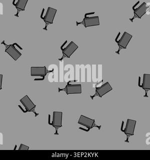 seamless pattern coffee milk frother cartoon. bubbles whisk, equipment foam coffee milk frother sign vector Stock Vector
