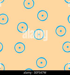 pattern stick silicone baking mat cartoon. reusable sheet, oven liner, cooking heat stick silicone baking mat sign. seamless vector illustration Stock Vector