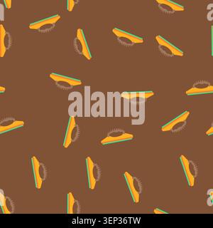 pattern wash squeegee glass cartoon. cleaner water, tool home wash squeegee glass sign. seamless vector illustration Stock Vector